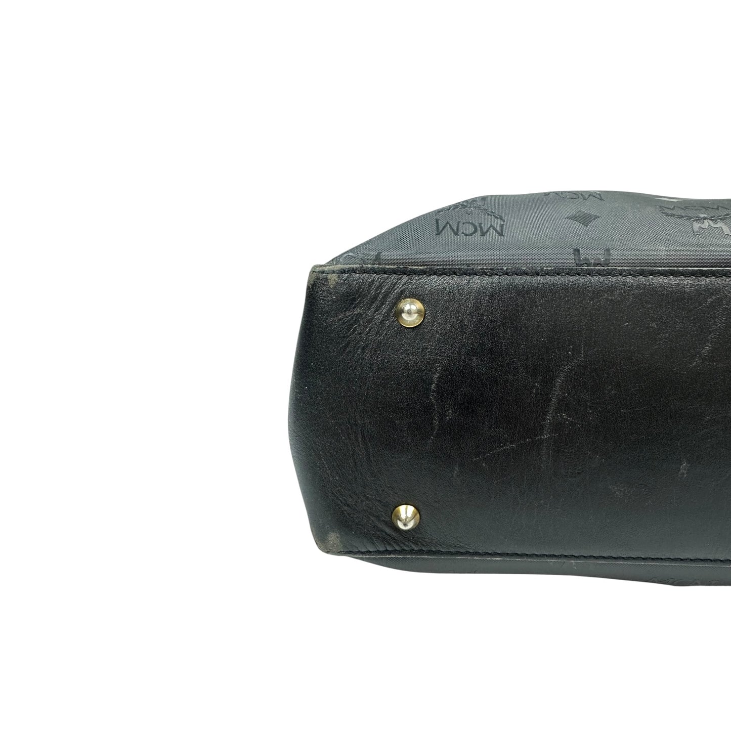 Vintage MCM Handtasche schwarz / gold