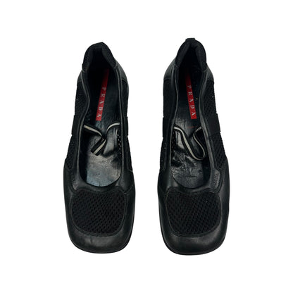Vintage Prada Sandalen schwarz 39,5
