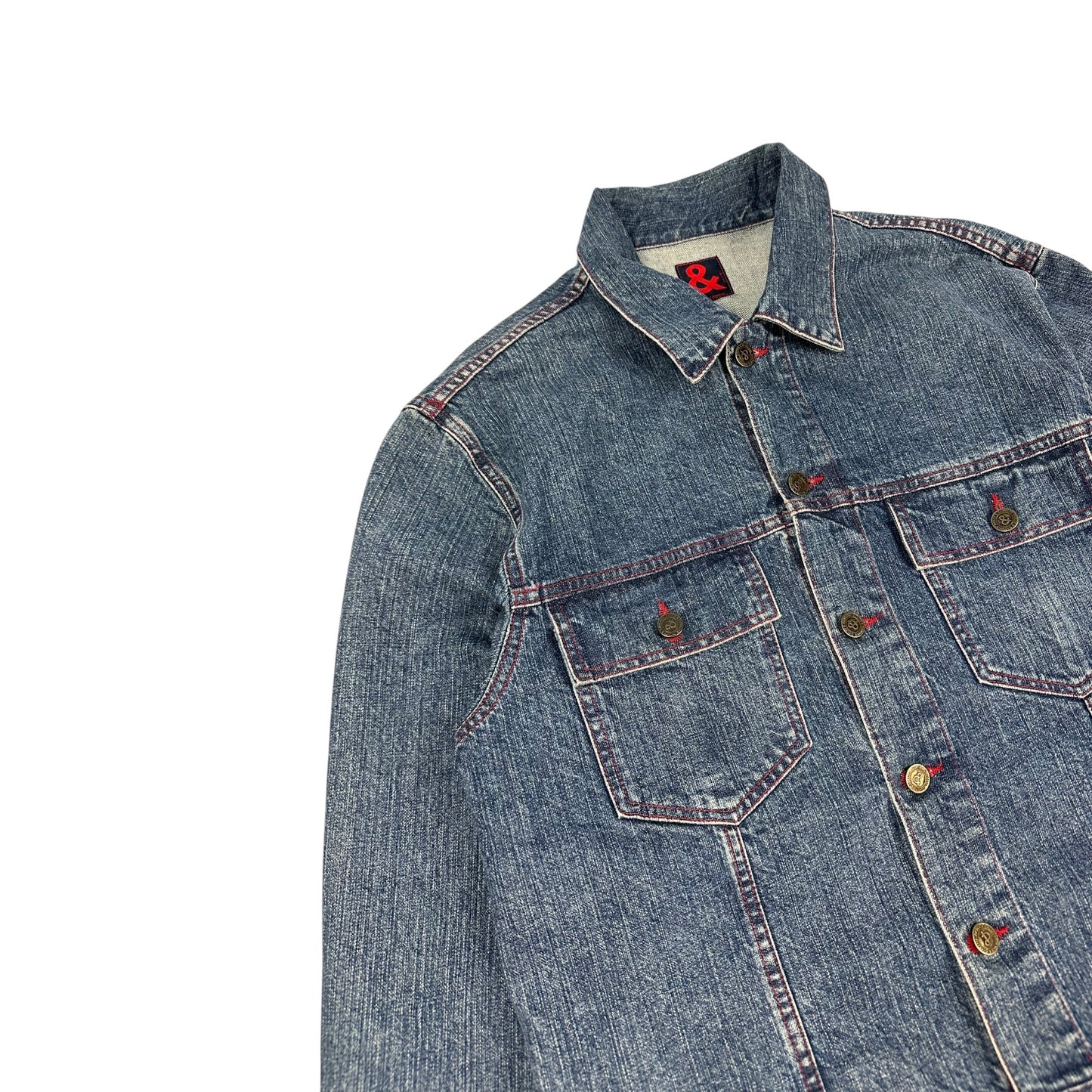 Vintage Dolce & Gabbana Jeans Jacke blau