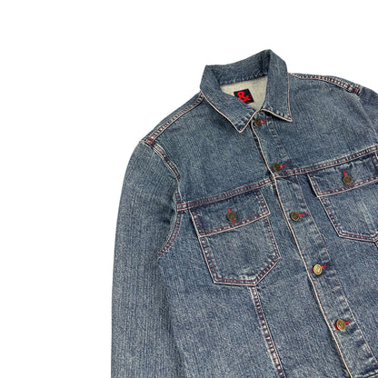 Vintage Dolce & Gabbana Jeans Jacke blau