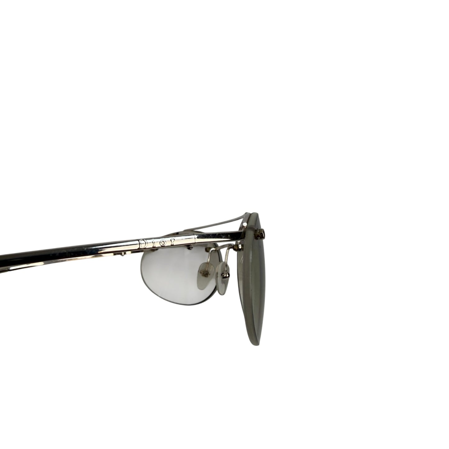 Vintage Christian Dior Brille Silber