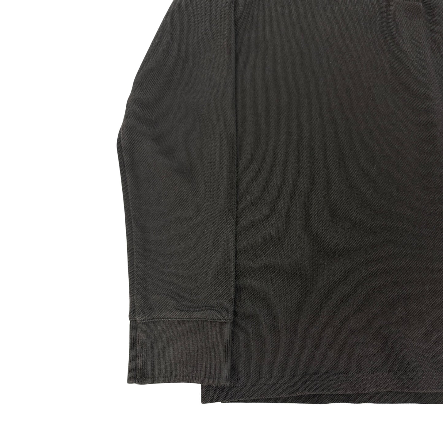 Vintage Prada Poloshirt Lang schwarz Gr. S