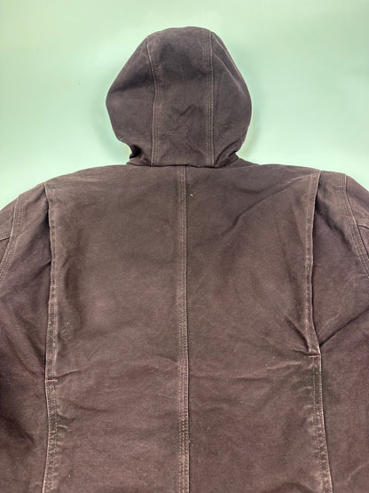Vintage Carhartt Jacke dunkelrot Gr. M Frauen: XL