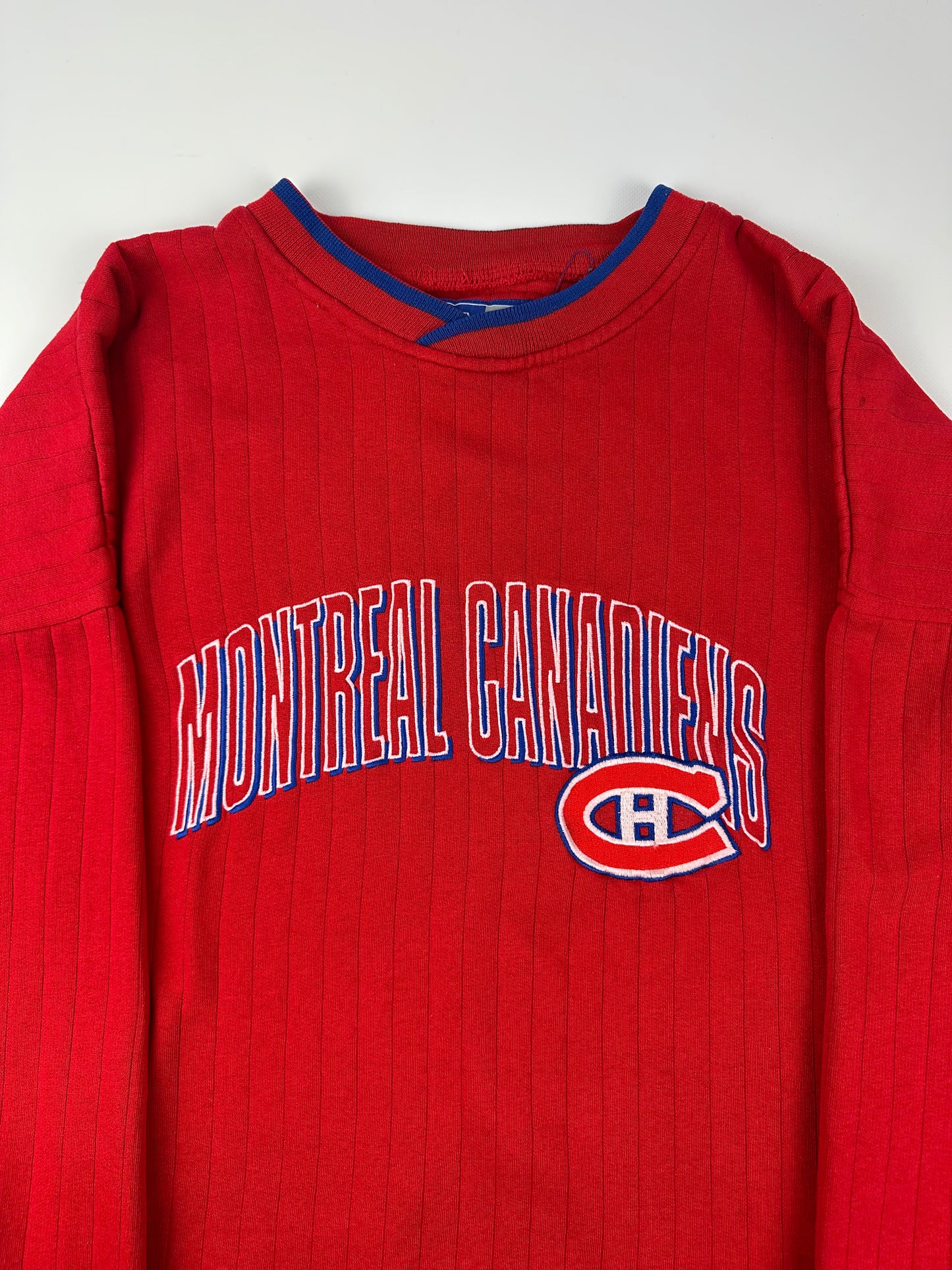Vintage Starter Montreal Canadies Sweater Red XXL