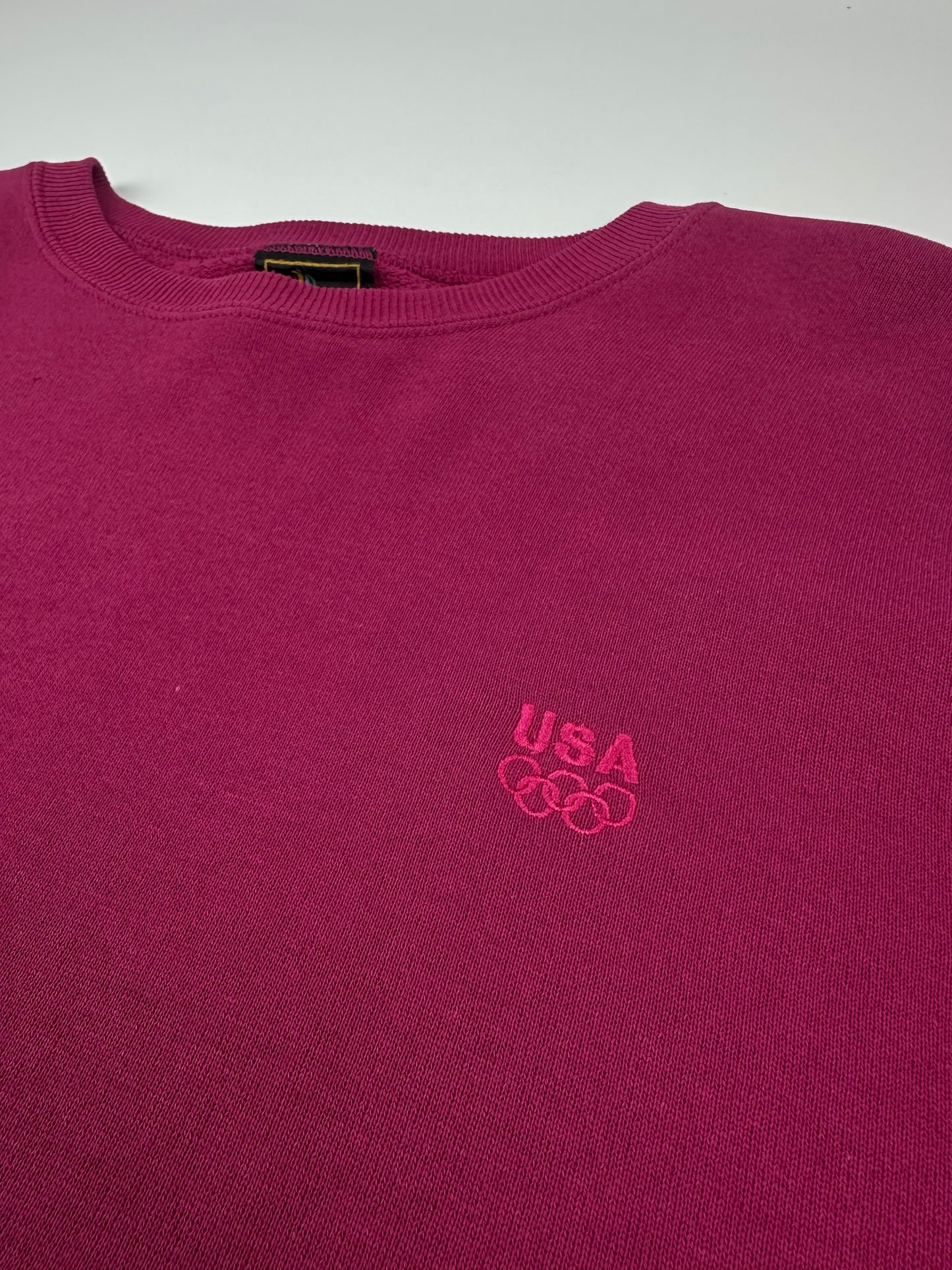 Vintage USA Olympics Pullover lila XL