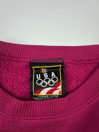Vintage USA Olympics Pullover lila XL
