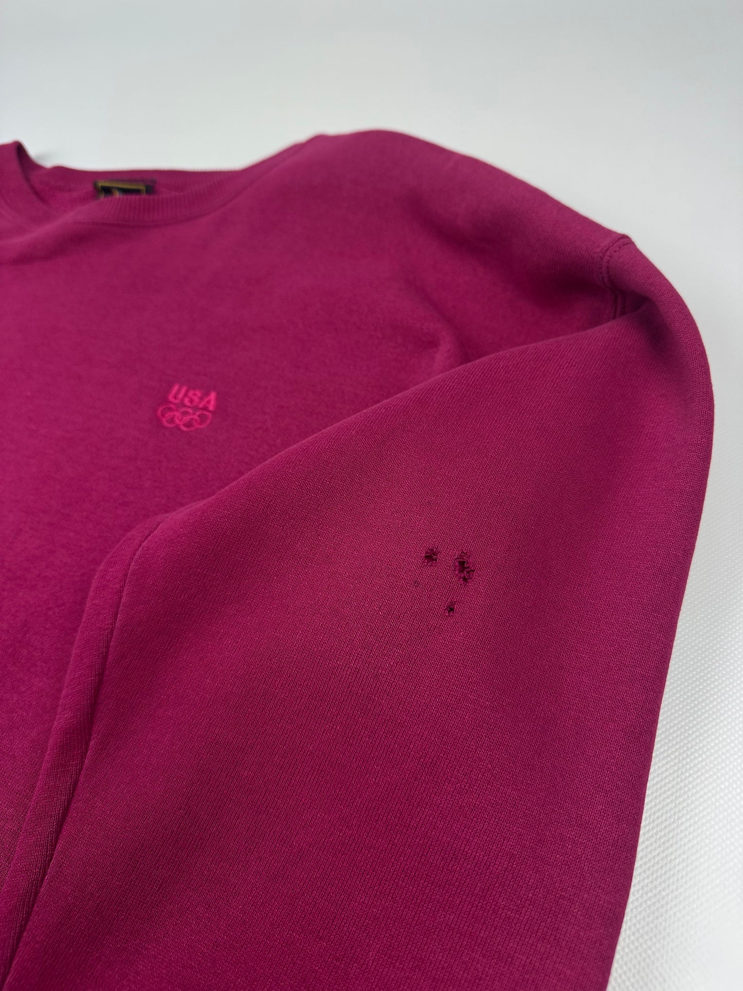 Vintage USA Olympics Pullover lila XL