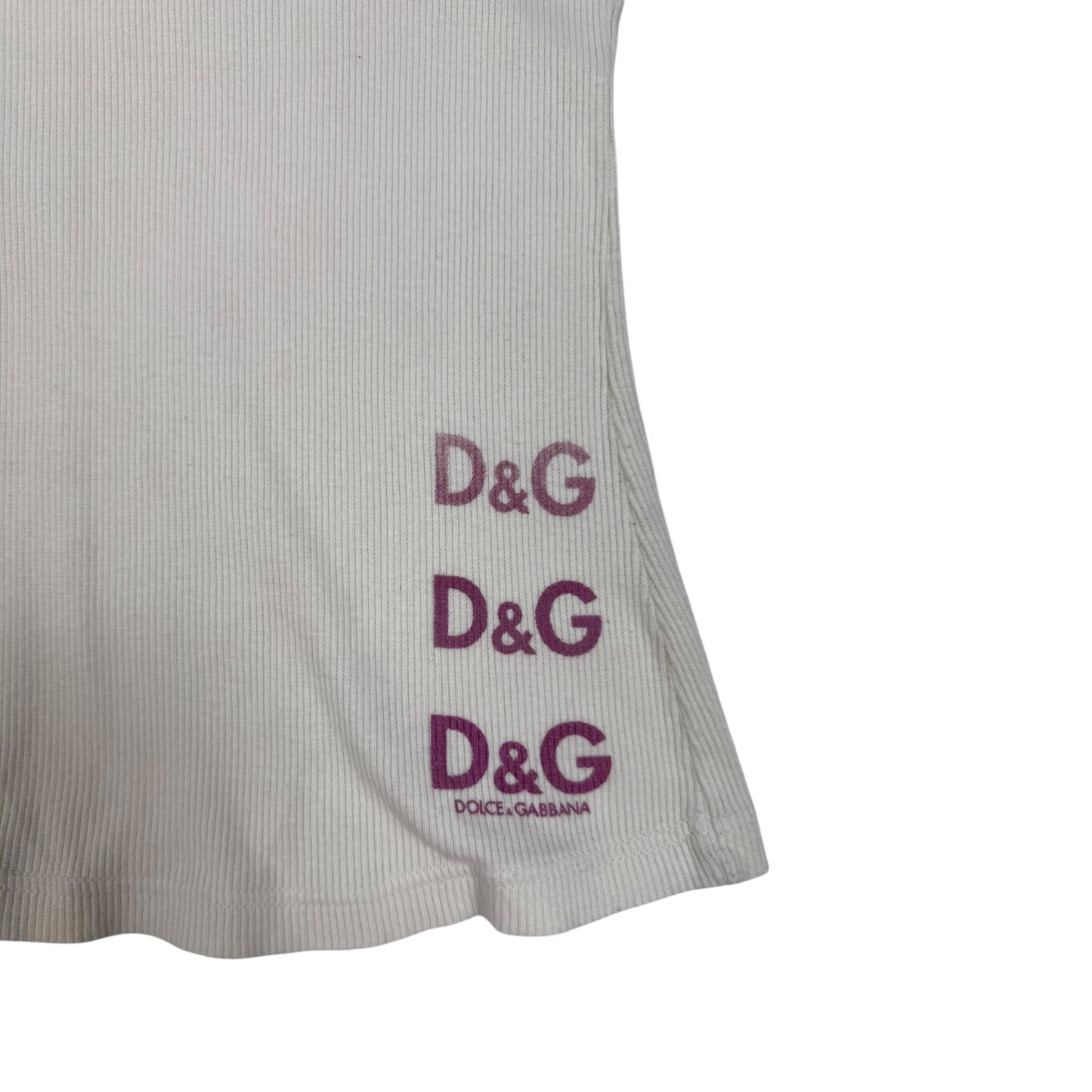 Vintage Dolce & Gabbana Top hellgelb Gr. L