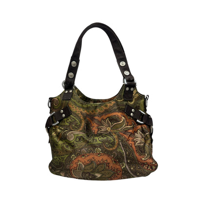 Vintage GG&L Handtasche grün
