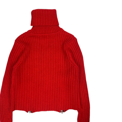Vintage Jean Paul Gaultier Pullover Rot XS