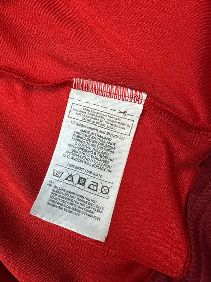 Vintage Adidas Bayern München Fußballtrikot rot L