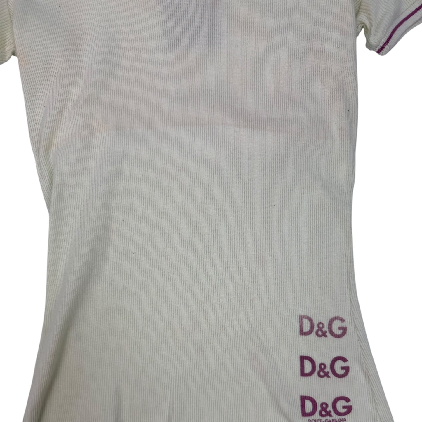 Vintage Dolce & Gabbana Top hellgelb Gr. L