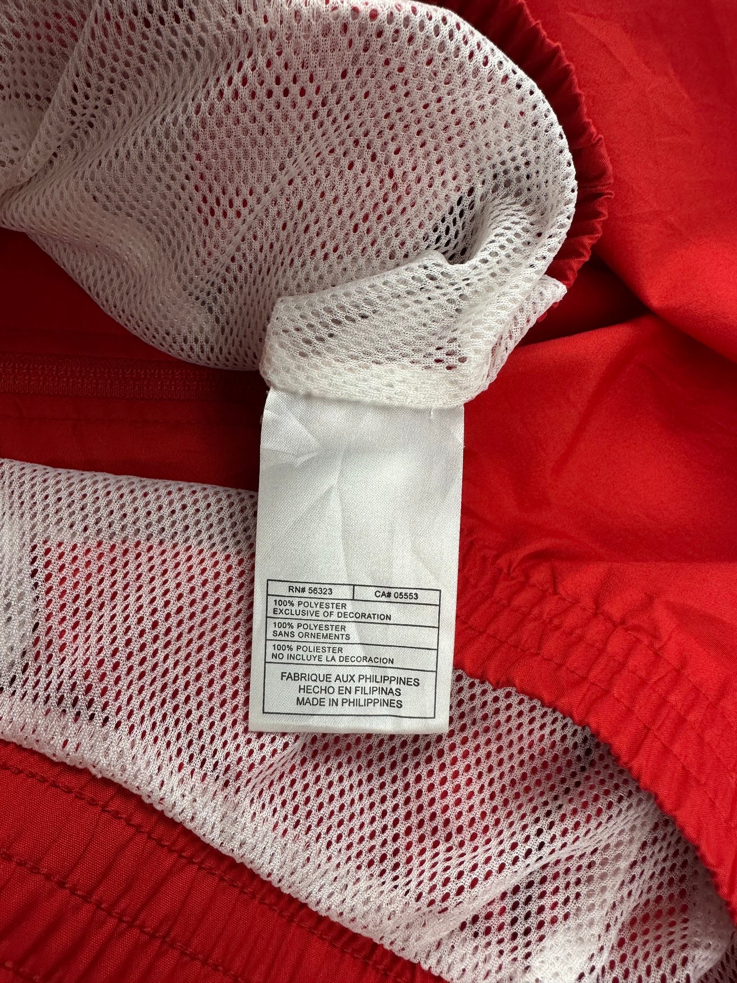 Vintage Nike Ohio State trackjacket rot M