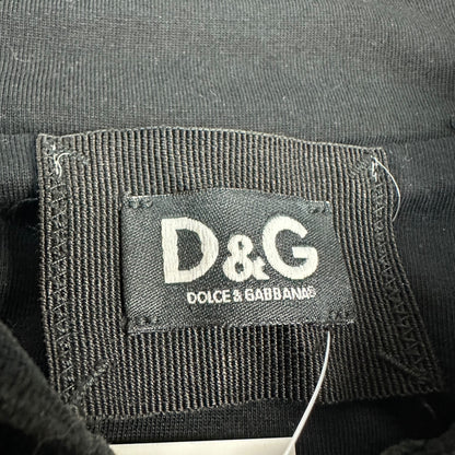 Vintage Dolce & Gabbana Samt Jacke schwarz M