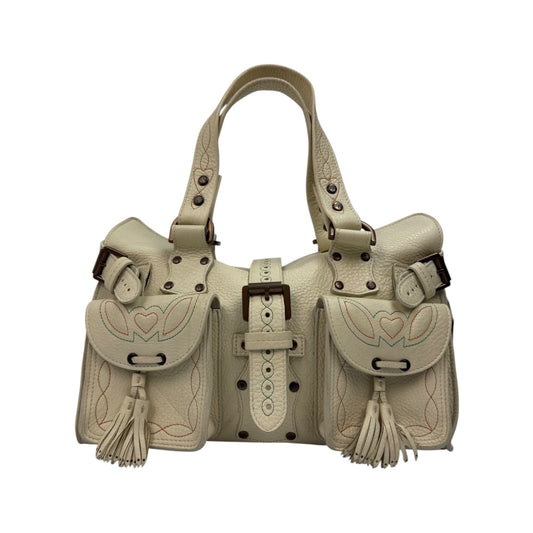 Vintage Mulberry Handtasche beige