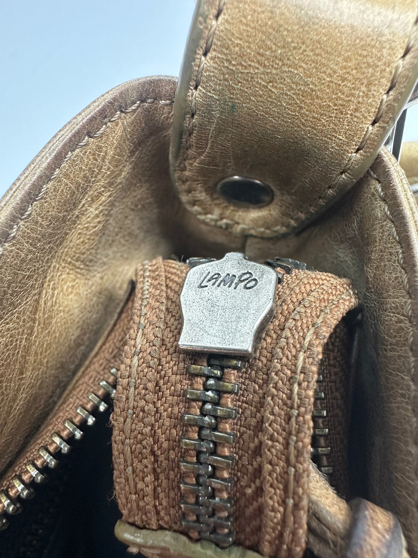 Vintage Balenciaga City bag beige/braun