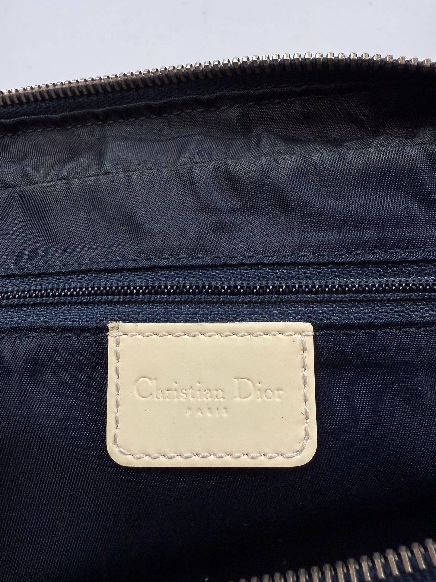 Christian Dior Trotter Sidebag navy