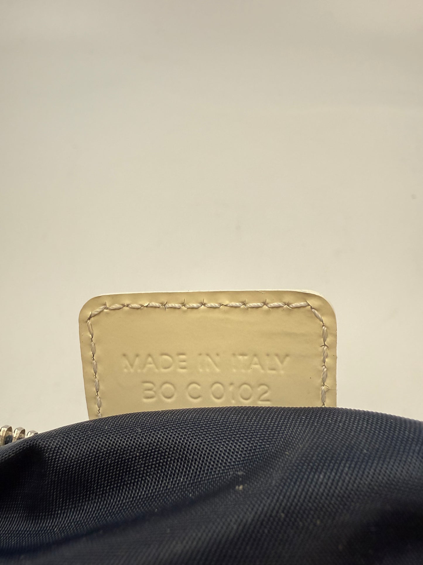 Christian Dior Trotter Sidebag navy