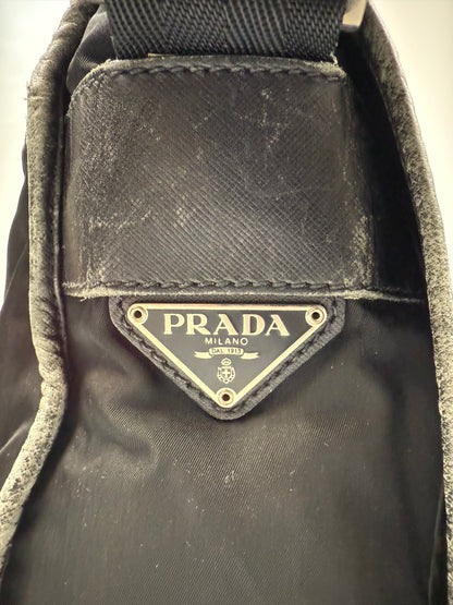 Prada Nylon Sidebag schwarz