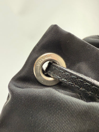 Prada Nylon Shoulder Bag schwarz