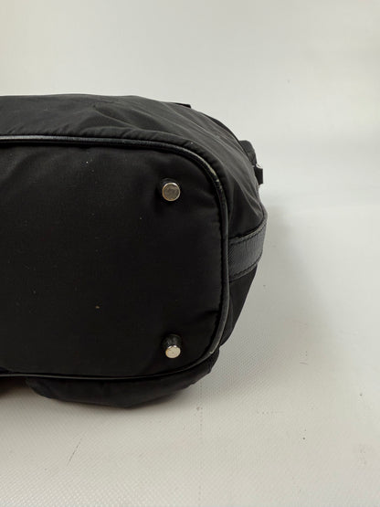 Prada Nylon Shoulder Bag schwarz