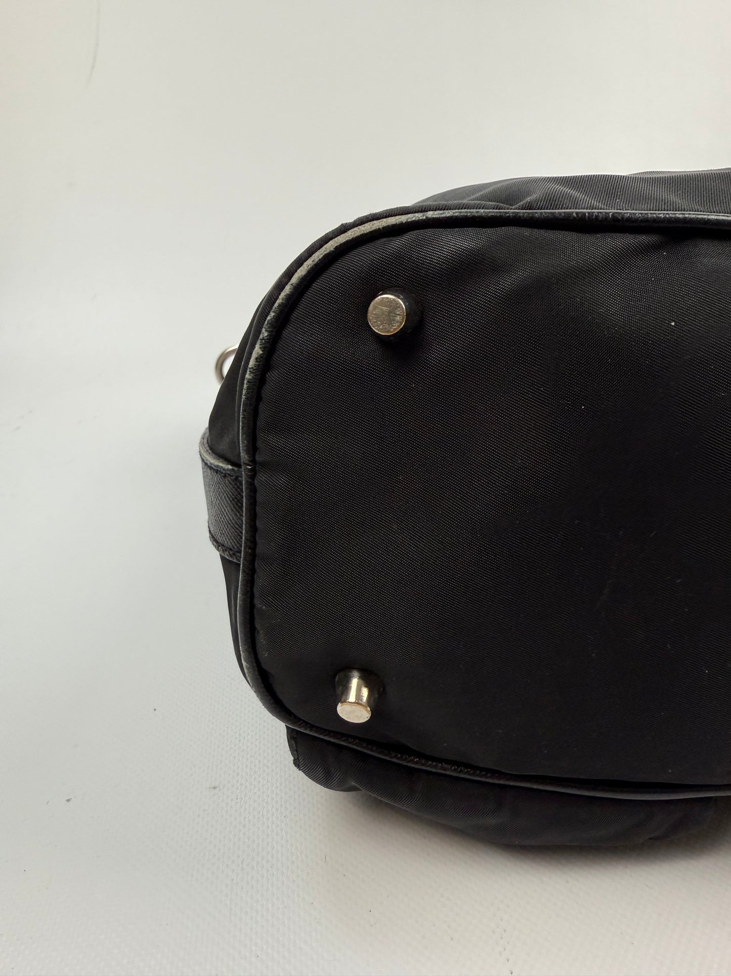 Prada Nylon Shoulder Bag schwarz