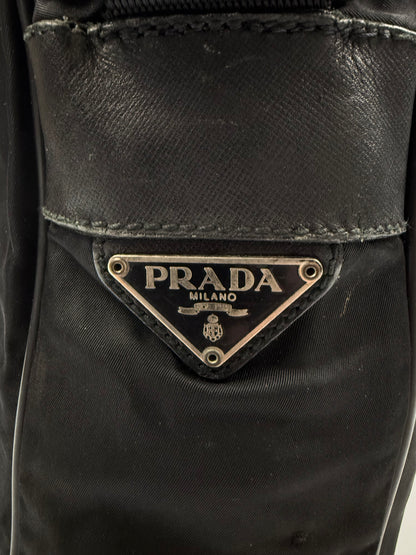 Prada Nylon Sidebag schwarz