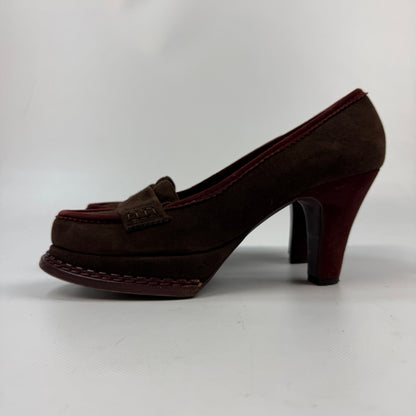 Yves Saint Laurent Heels braun 40