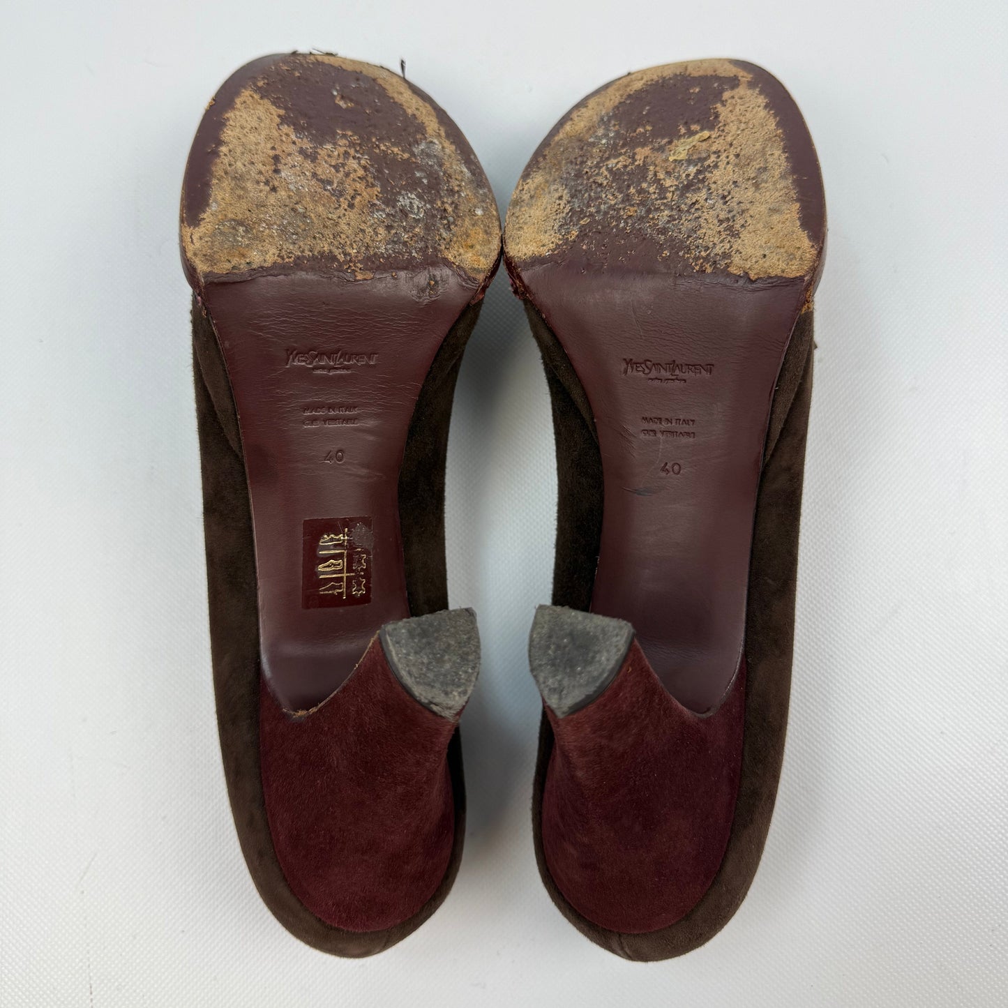 Yves Saint Laurent Heels braun 40