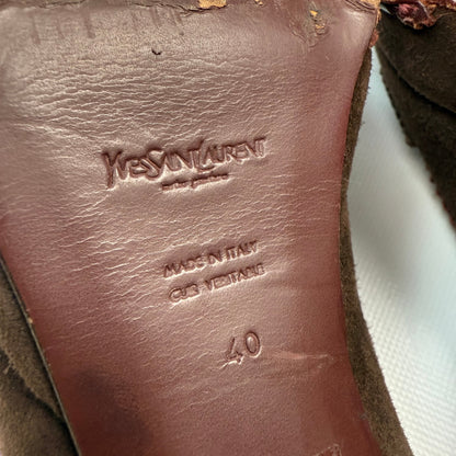 Yves Saint Laurent Heels braun 40