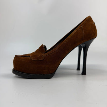 Yves Saint Laurent Heels braun 38