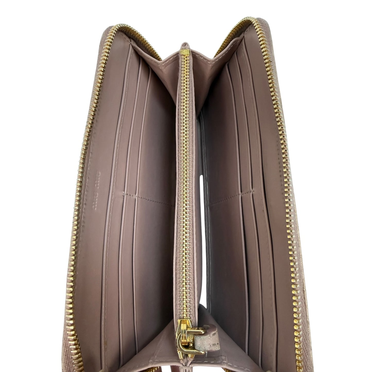 Vintage Miu Miu Portemonnaie rosa / Gold