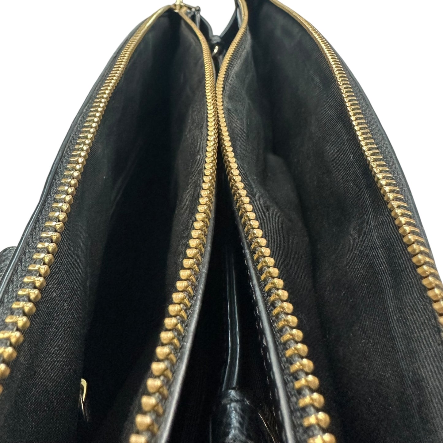 Coach Handtasche schwarz / gold