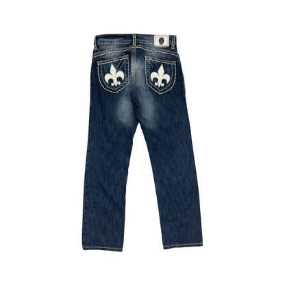 Vintage Laguna Beach Jeanshose blau 34