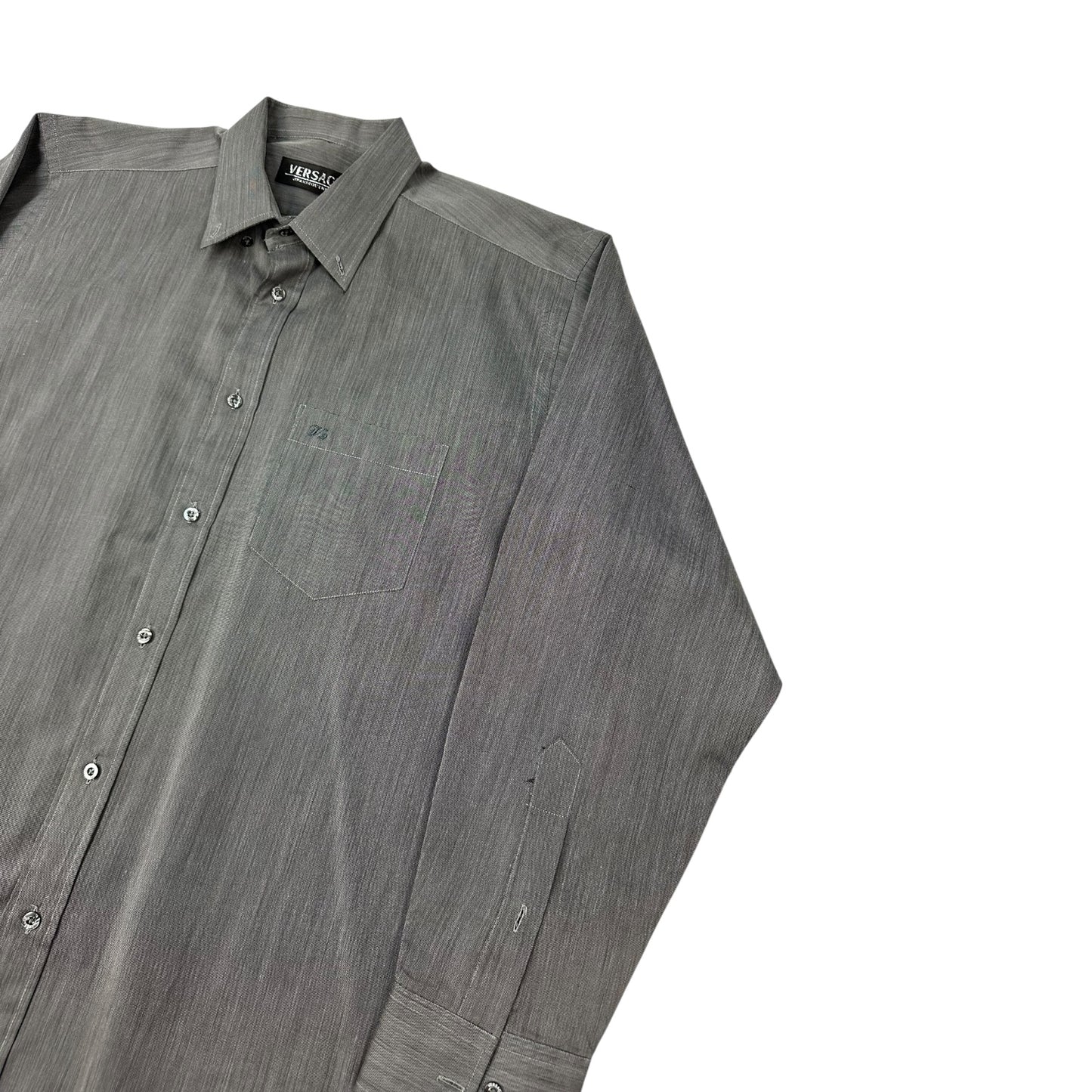 Versace Hemd grau XL