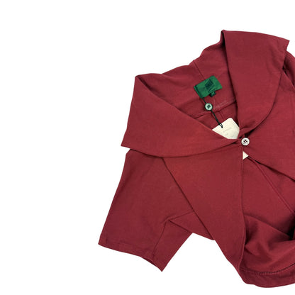 Vintage Junior Gaultier Oberteil rot Dead Stock Gr. 44