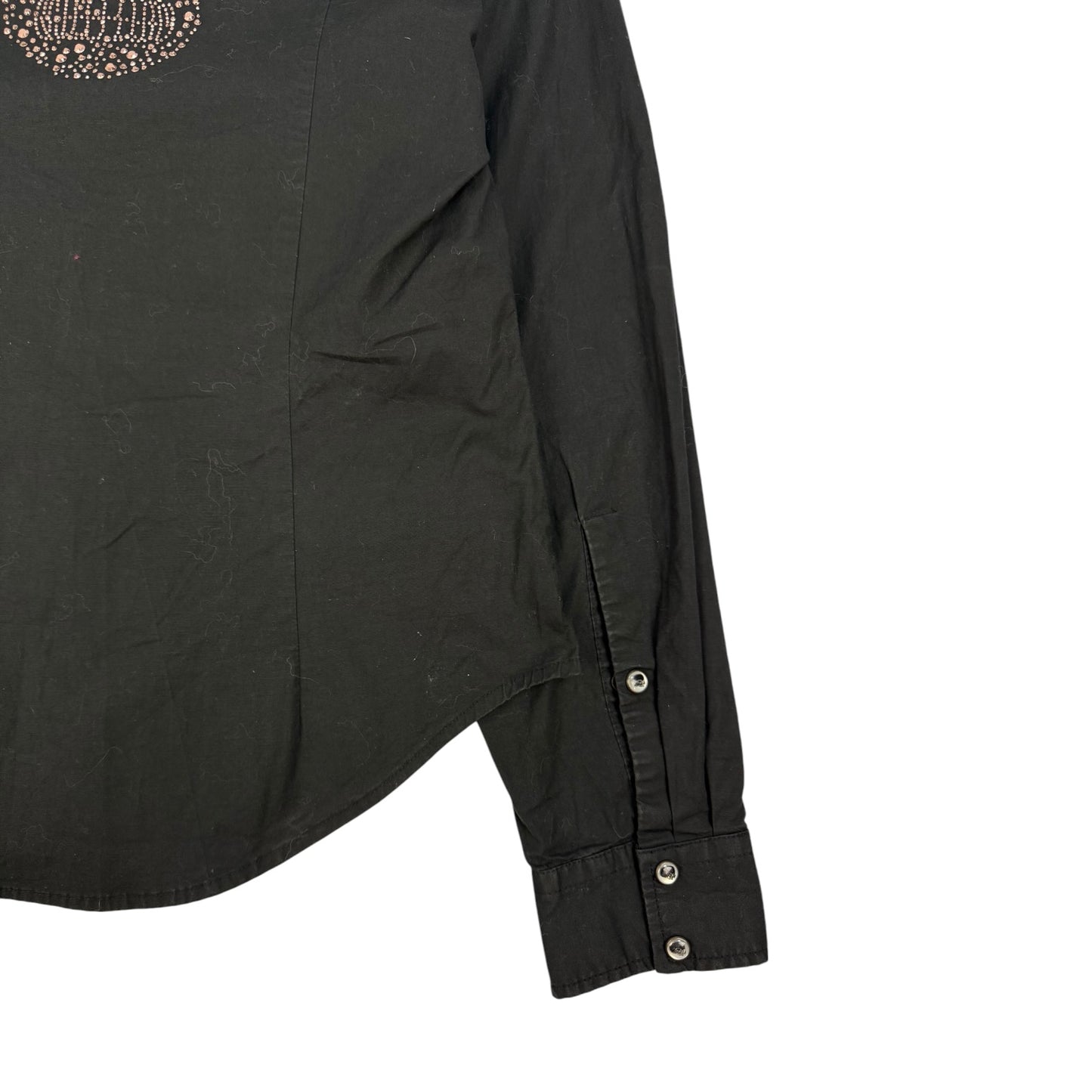 Vintage Jean Paul Gaultier Hemd schwarz Gr. Damen M