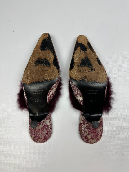 Vintage Xenos Pumps rot Gr. 36,5