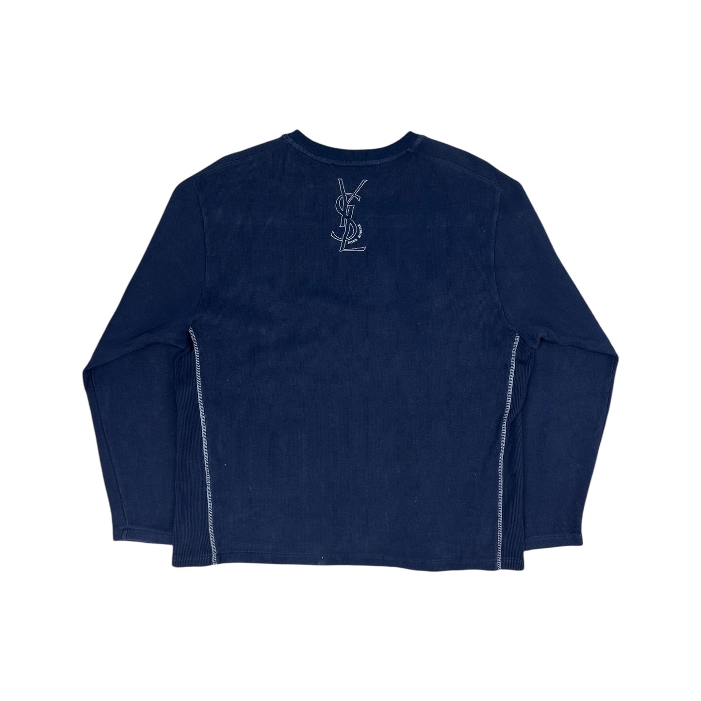 Vintage Yves Saint Laurent Pullover navy Gr. L