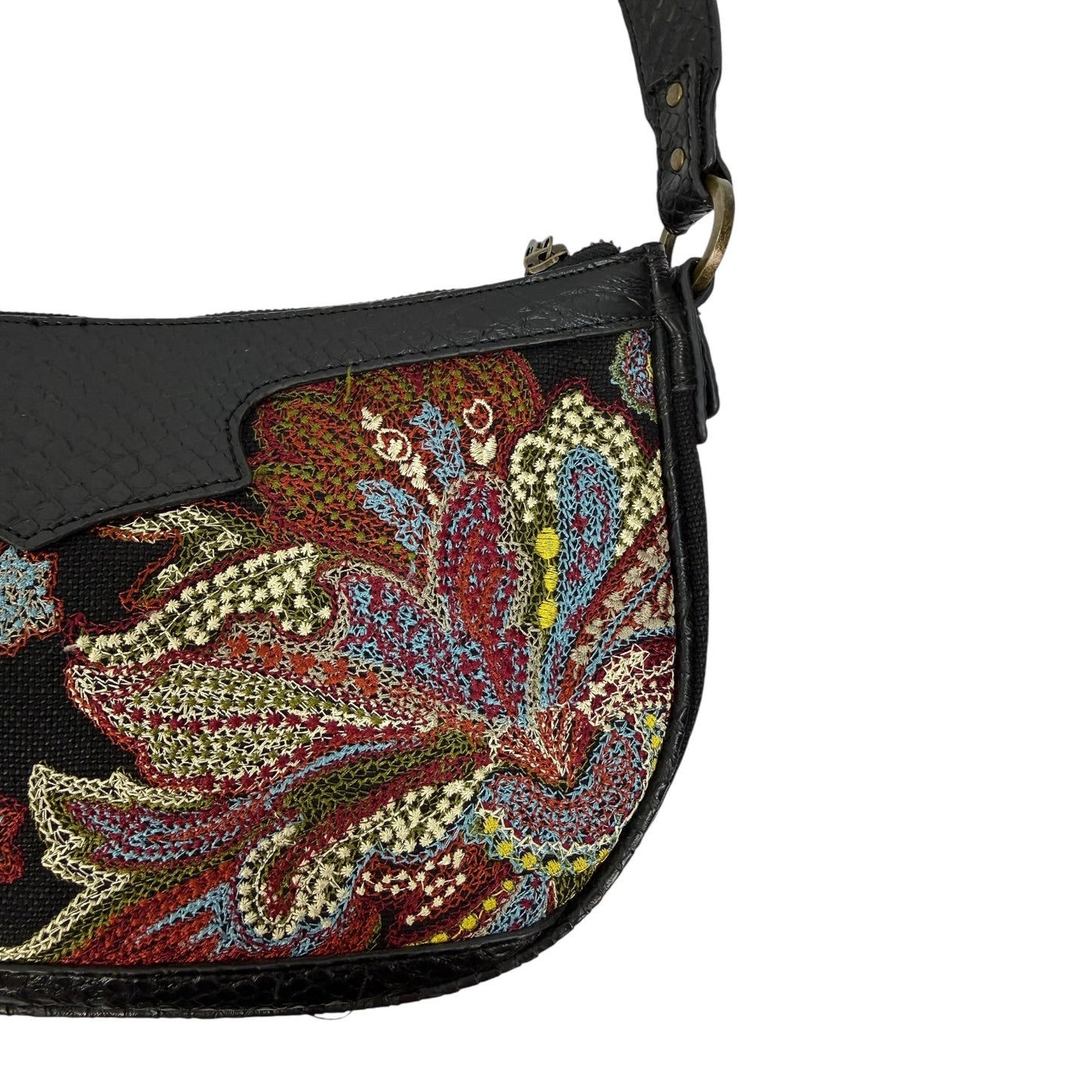Vintage Just Cavalli Bag schwarz / bunt