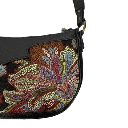 Vintage Just Cavalli Bag schwarz / bunt