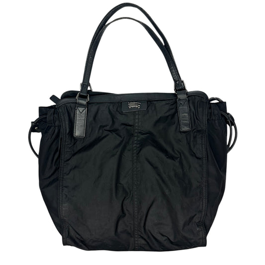 Vintage Burberry Shopper schwarz