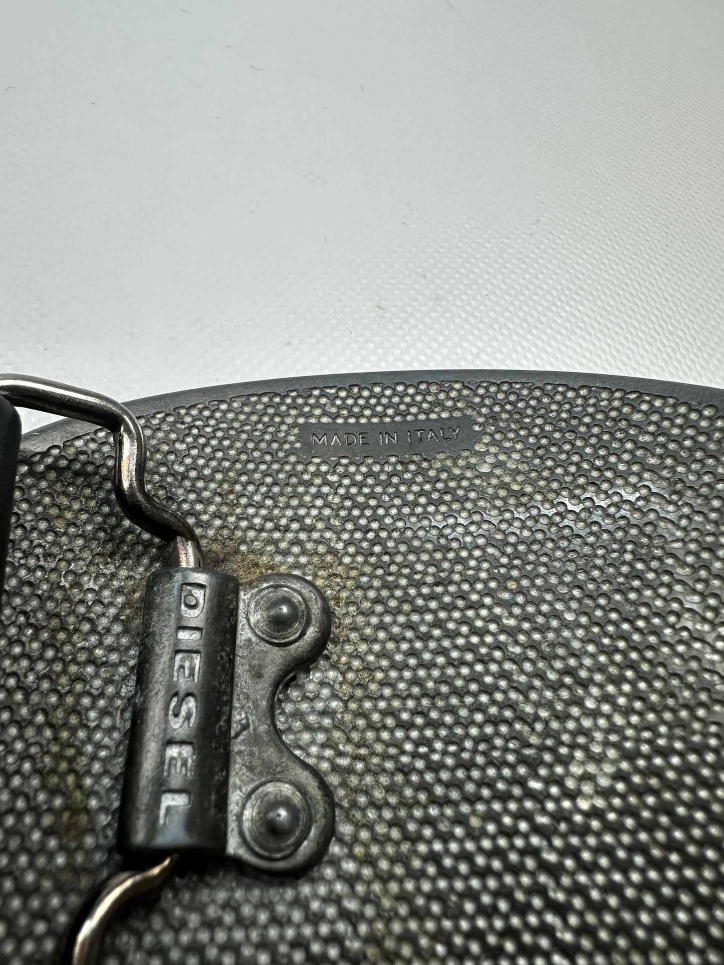 Vintage Diesel Gürtel schwarz Gr. 95