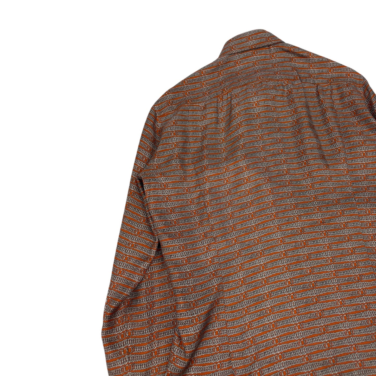 Vintage Hermes Hemd orange Gr. M