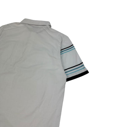 Vintage Yves Saint Laurent Polohemd weiß / blau XL