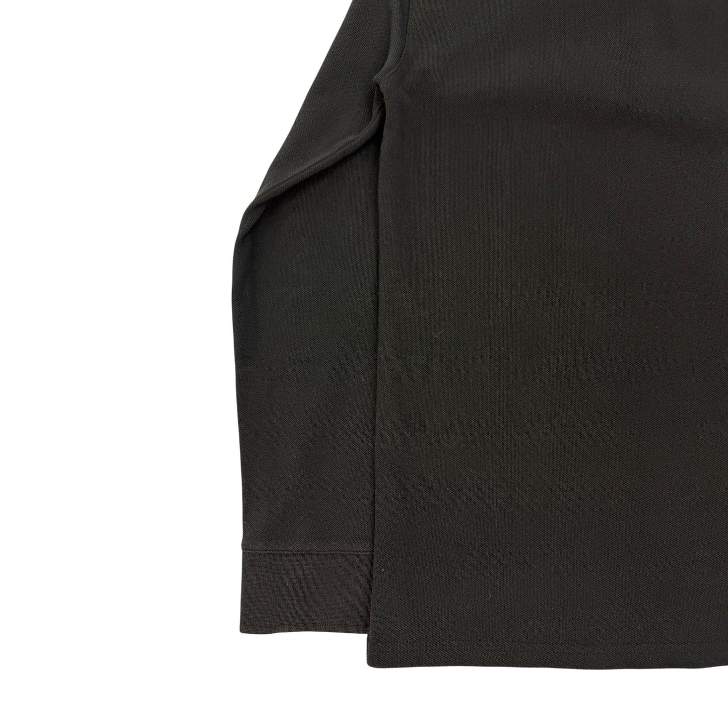 Vintage Prada Poloshirt Lang schwarz Gr. S