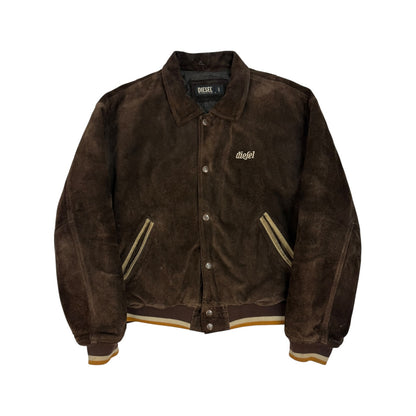 Vintage Diesel Lederjacke braun Gr. L 90s