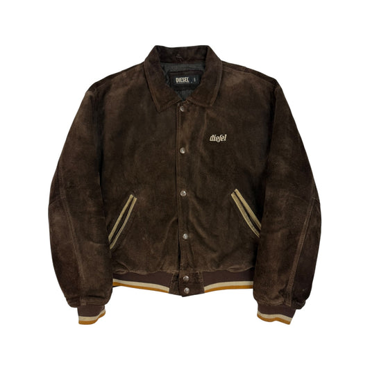 Vintage Diesel Lederjacke braun Gr. L 90s