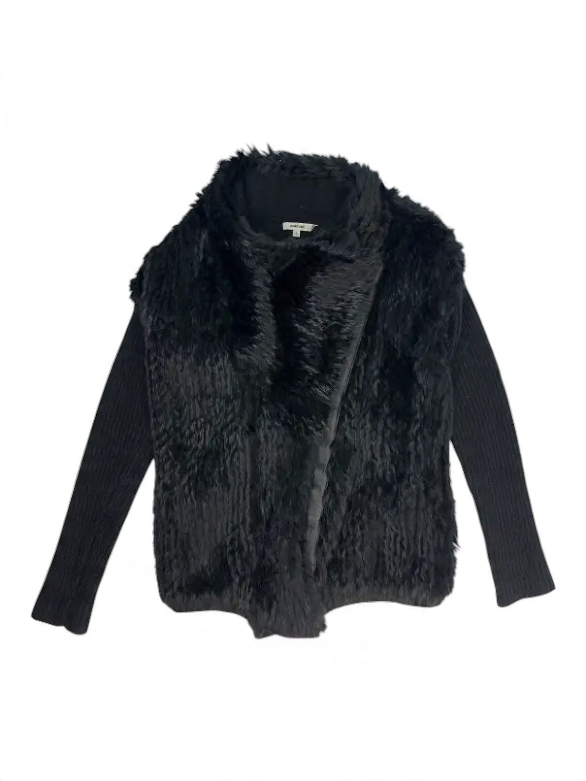 Helmut Lang AW 2000 Asymetric Fur Jacke