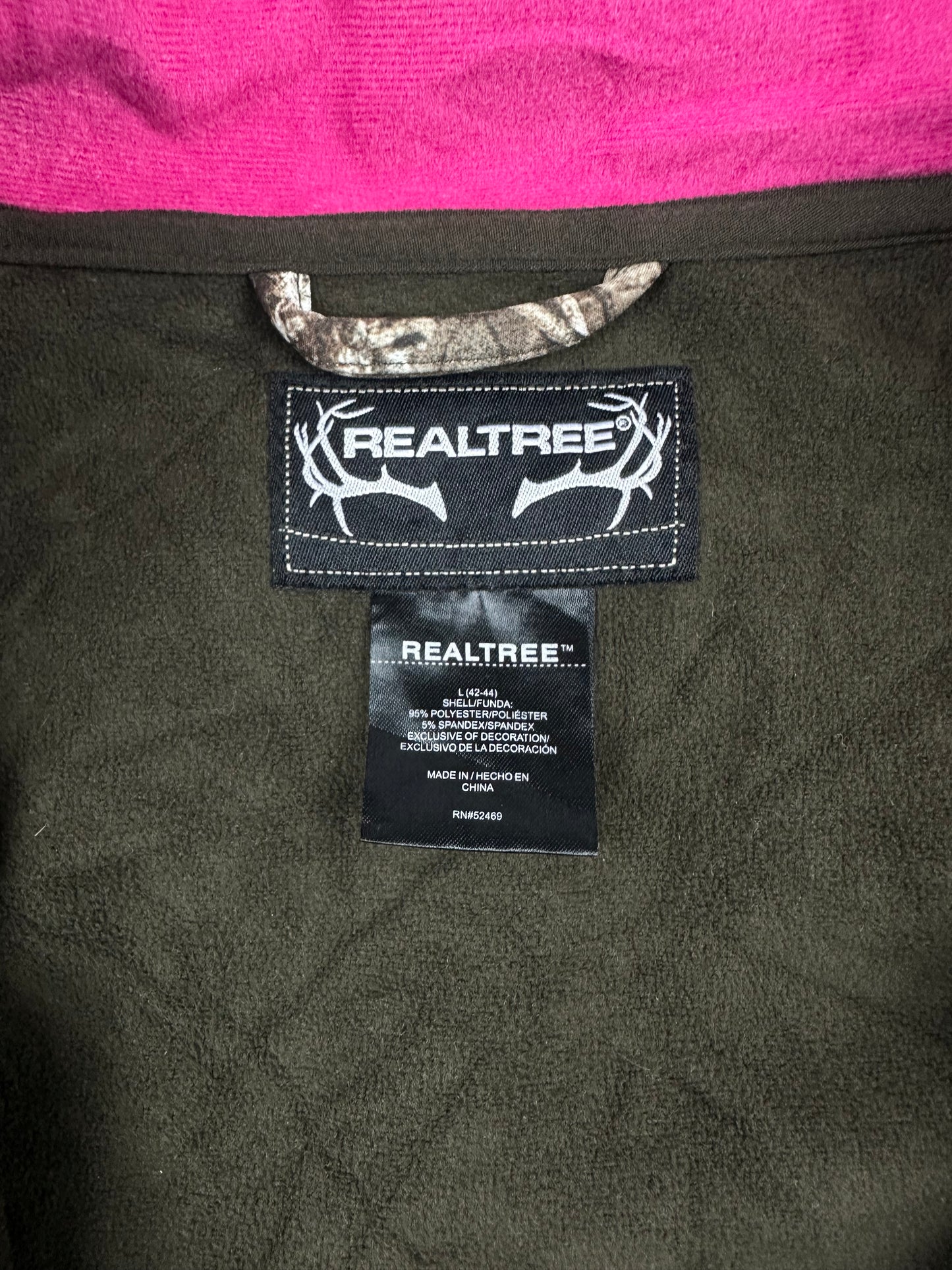 Vintage Real Tree Jacket green women L